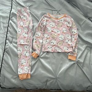 Adorable Pink Kids Pajamas for Halloween